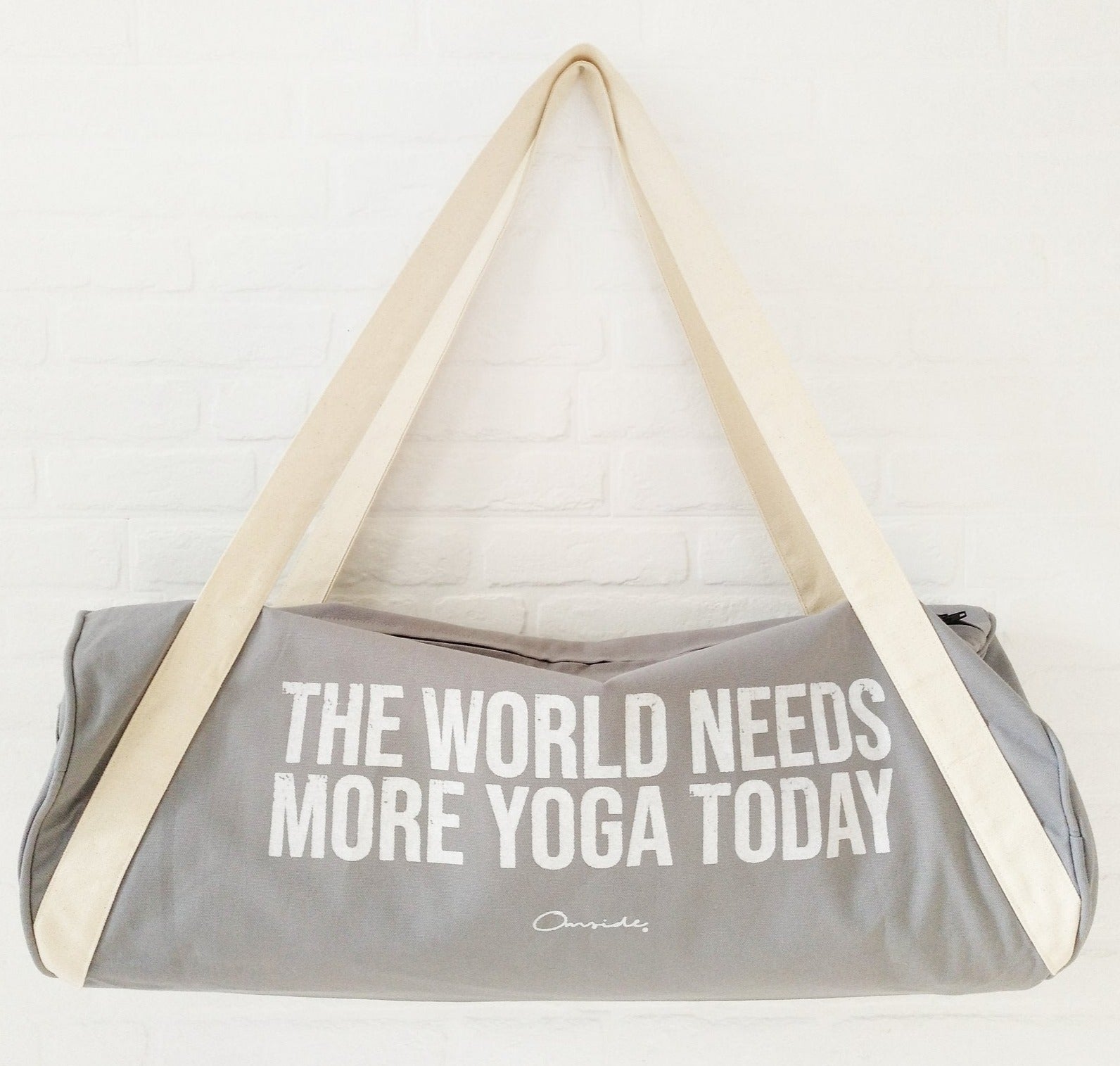 Bolsa de transporte "The World needs more Yoga Today"
