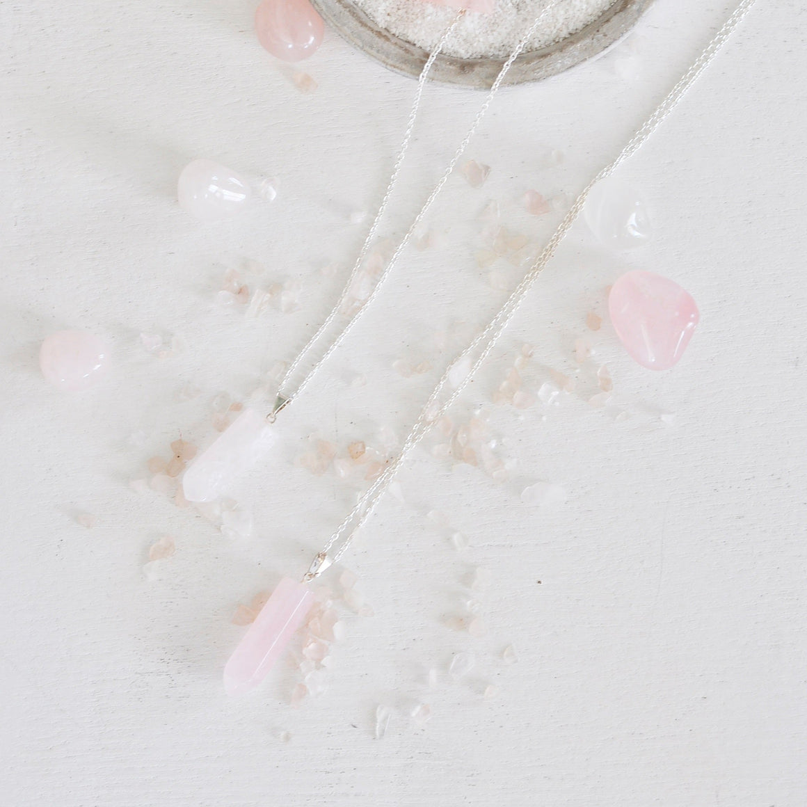 Cuarzo Rosa | Plata