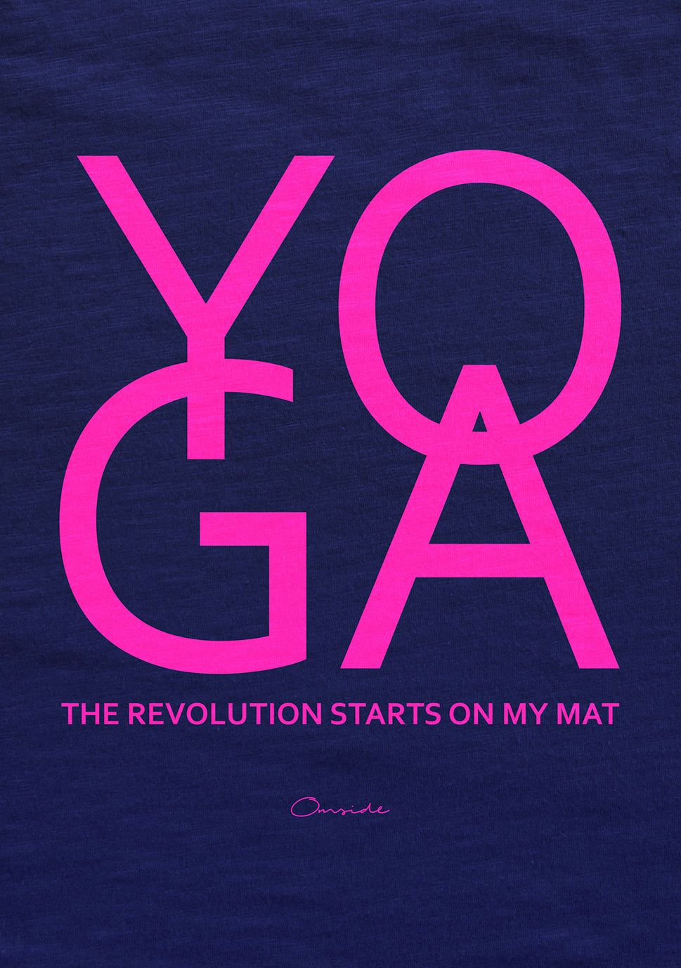 Camiseta  Mujer Yoga Revolution