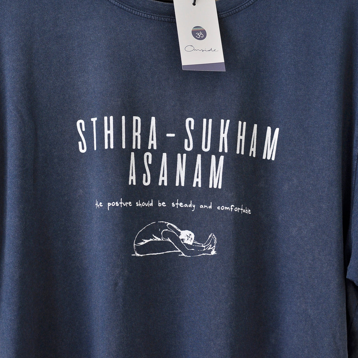 Camiseta Hombre Sthira Sukham Asanam
