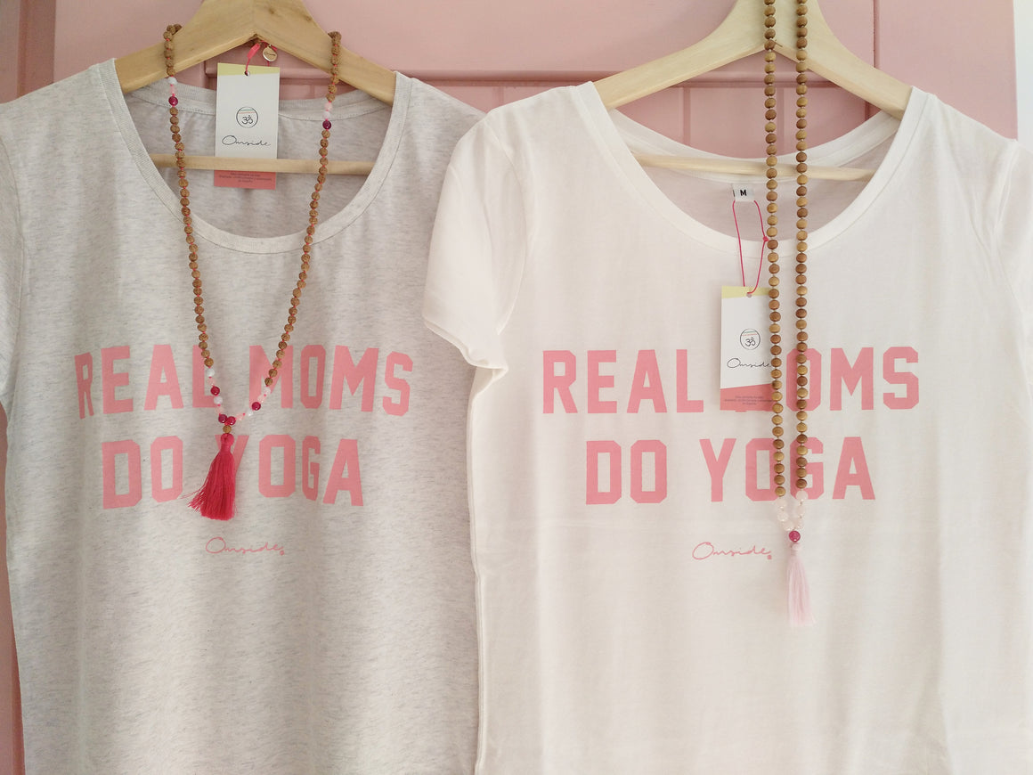 "Real Moms do Yoga"